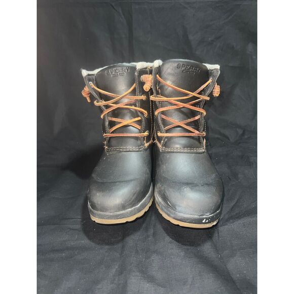 Sperry Shoes - Sperry Top Sider Cold Bay Boot Waterproof Womans Black Brown Winter Leather Duck